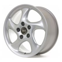 RH AH TURBO silber lackiert 8.5Jx18 5x130 ET52