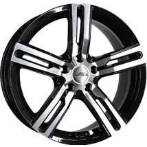 INTER ACTION INTER ACTION KARGIN gloss black/polished 7.5Jx18 5x118 ET50