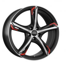 RONAL RONAL R62 RED jetblack-matt-frontkopiert 7.5Jx18 5x108 ET40