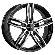 CARMANI CA 14 PAUL schwarz poliert 6.5Jx16 5x108 ET45