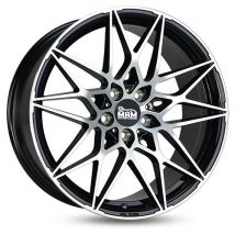 MAM WHEELS MAM B2 black front polished 8.5Jx19 5x112 ET45
