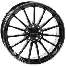 MONACO WHEELS MONACO MC1 black gloss lip polished 8.0Jx18 5x112 ET45