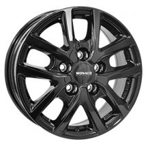 MONACO WHEELS MONACO CL2T black glossy 6.5Jx16 5x114.3 ET48