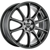 OZ HYPER XT HLT star graphit diamond lip 11.5Jx22 5x130 ET52