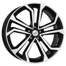 DEZENT DEZENT TA DARK black/polished front 7.5Jx18 5x108 ET49