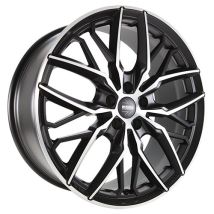 MOMO WHEELS SPIDER black matt polish 8.5Jx19 5x112 ET30