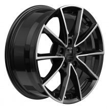 WHEELWORLD-2DRV WH28 schwarz hochglanzpoliert 9.0Jx20 5x114 ET40