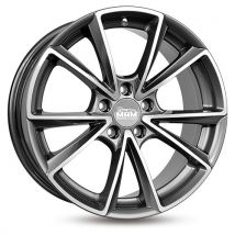 MAM WHEELS MAM A5 palladium front polished 8.0Jx19 5x112 ET30