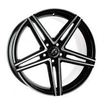 DAMINA PERFORMANCE DM04 black polished 9.5Jx19 5x112 ET45