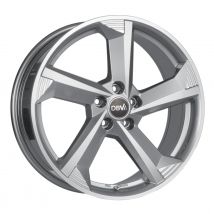 DBV TORINO III hyper silber front poliert 8.0Jx18 5x112 ET40