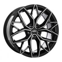 OXIGIN 26 OXID black full polish 9.0Jx20 5x112 ET35