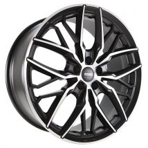 MOMO WHEELS SPIDER black matt polish 8.5Jx19 5x112 ET30