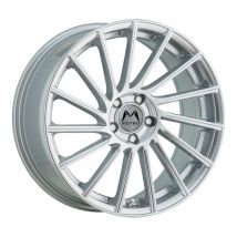 MOTEC TORNADO MCT9 high gloss silver 10.5Jx21 5x120 ET45