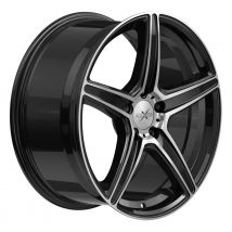 AXXION AX7 SUPER CONCAVE schwarz hochglanzpoliert 8.5Jx19 5x112 ET32
