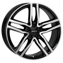 ALUTEC IKENU 5-LOCH diamantschwarz frontpoliert 7.5Jx17 5x112 ET45