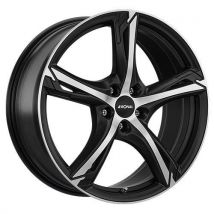 RONAL RONAL R62 jetblack-matt-frontkopiert 7.5Jx18 5x108 ET50