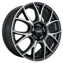 SPEEDLINE CORSE SL5 VINCITORE mattschwarz-frontkopiert 7.5Jx18 5x120 ET42