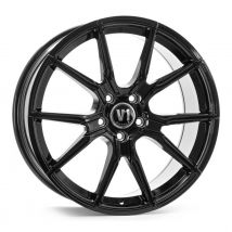 V1 WHEELS V1 schwarz glänzend lackiert 8.0Jx18 5x112 ET35