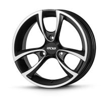 OXXO WHEELS TRIAS BLACK schwarzmatt poliert 6.0Jx15 3x112 ET25