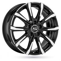 MSW (OZ) MSW 79 gloss black full polished 6.5Jx16 5x114.3 ET50