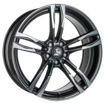 ULTRA WHEELS UA11 BOOST gunmetal poliert 8.0Jx18 5x112 ET30