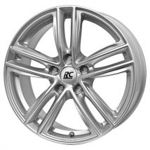 RC-DESIGN RC27 kristallsilber 8.0Jx18 5x108 ET55