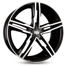 MAM WHEELS MAM A1 black front polished 8.0Jx19 5x112 ET30