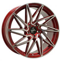KESKIN KT20 FUTURE candy red front polish 8.5Jx19 5x112 ET45