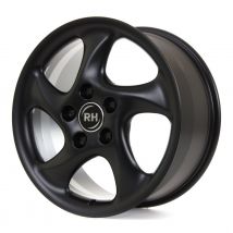 RH AH TURBO racingschwarz lackiert 8.5Jx18 5x130 ET46