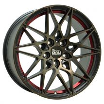 MAM WHEELS MAM B2 bronze red inside 8.0Jx18 5x120 ET35