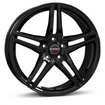 BORBET DESIGN XRT schwarz glänzend 8.0Jx18 5x120 ET30