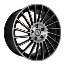 ETABETA VENTI-R schwarzmatt vollpoliert 8.5Jx19 5x108 ET45