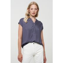 Blouse HYACINTH aus ECOVERO™, Holzfaser