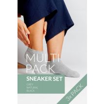 3er Pack „Sneaker Socken”, Baumwolle