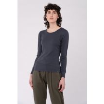 Bio Longsleeve aus Hanf für Frauen, Baumwolle, Leinen & Hanf