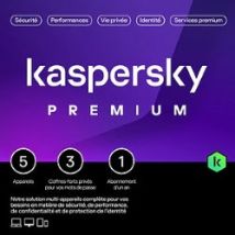 Kaspersky Antivirus Premium Boîte - 1 An / 5 PC