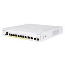 Cisco CBS350-8P-E-2G-EU - 8 (ports)/10/100/1000/Manageable/Cloud