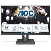AOC E1 24E1Q - 24"/IPS/5ms/FHD/DP/HDMI/VGA/HP/76Hz