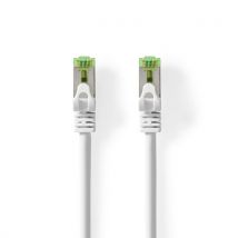 Nedis Câble RJ45 CAT7 S/FTP - male/male - 10m - Blanc