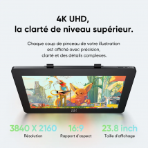 XPPEN Artist Pro 24 Gen 24K/5080LPI/24"/Noir