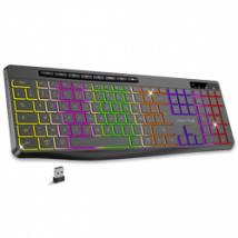 Advance R-TYPE Noir Sans fil/RGB/Batterie/IPX4/Win et Mac