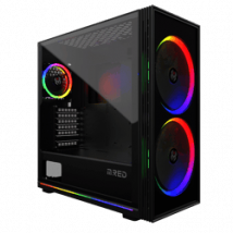 M.RED STORM DESTROYER Glass-G - ARGB - MT/ATX