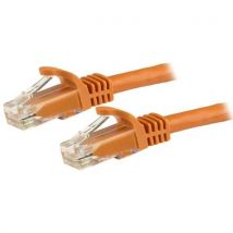 StarTech 1m Orange Snagless UTP Cat6 Patch Cable