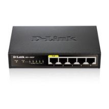 D-Link DES-1005P/E - 5 (ports)/10/100/Avec POE/Non empilable/Non manageable/1
