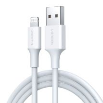 UGREEN Câble USB-A M vers Lightning M/1,5m/Blanc