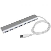 StarTech 7 Port Compact USB 3.0 Hub - Aluminum