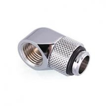 CONSTRUCTEUR Fitting coudé rotatif 90° argent - 14mm