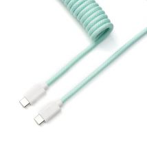 Keychron Cable Coiled Aviator - USB C - Menthe