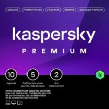 Kaspersky Antivirus Premium Boîte Mini - 2 Ans / 10 PC