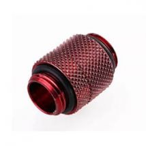 CONSTRUCTEUR Raccord Mâle/Mâle droit rouge - 14mm